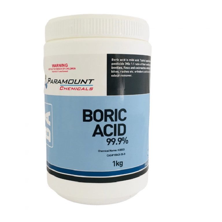 Lester Reed: Boric Acid Echa